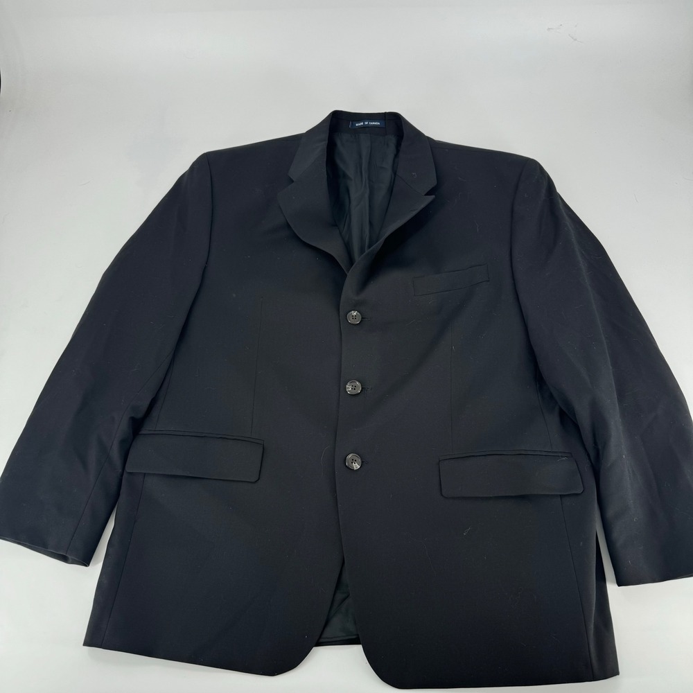 Ralph Ralph Lauren Mens 44S Black 100% Wool 3-Button Blazer‎ Sport Coat Canada